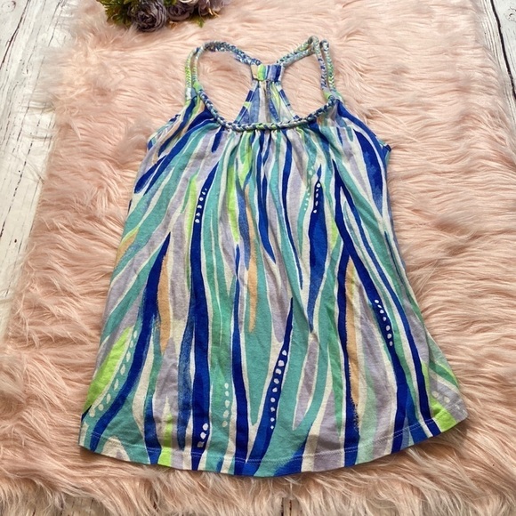Lilly Pulitzer Aleida Multi Shore Perfection Tank sz XS - Picture 2 of 12